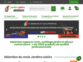 'jardins-loisirs.com' screenshot