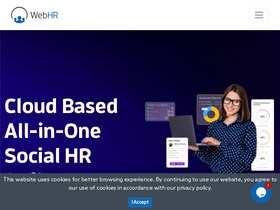 'webhr.co' screenshot