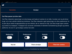 'carl-ras.dk' screenshot