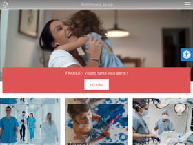 'vivalto-sante.com' screenshot