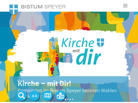 'bistum-speyer.de' screenshot