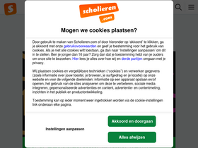 'scholieren.com' screenshot