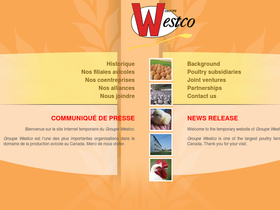 'groupewestco.com' screenshot