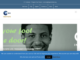'cppinstitute.org' screenshot