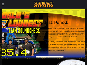 'sundownaudio.com' screenshot