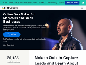 'leadquizzes.com' screenshot
