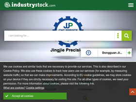 'industrystock.com' screenshot