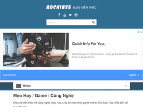 'adchiase.com' screenshot