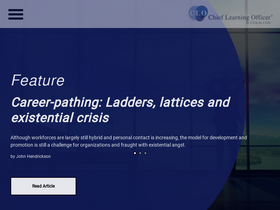 'chieflearningofficer.com' screenshot