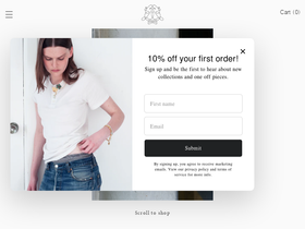 phoebecutler.com homepage screenshot