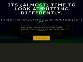 thechamberputter.com homepage screenshot