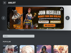 'bangjeff.com' screenshot