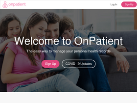 'onpatient.com' screenshot