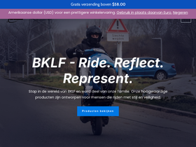 BKLF.NL homepage screenshot