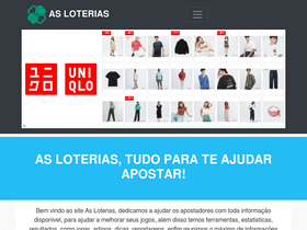 'asloterias.com.br' screenshot