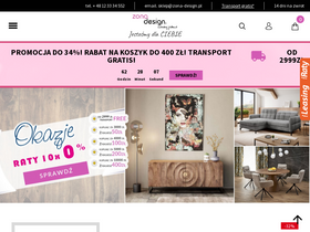'zona-design.pl' screenshot