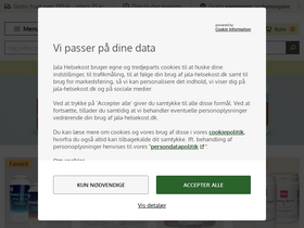 'jala-helsekost.dk' screenshot