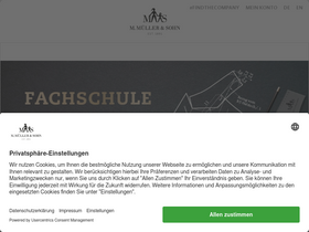 'muellerundsohn.com' screenshot