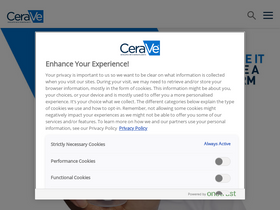 'cerave.co.uk' screenshot