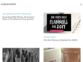 'artjournalist.com' screenshot
