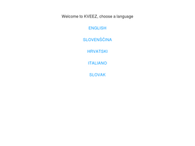 'kveez.com' screenshot