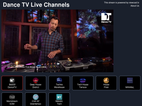 'dancetv.net' screenshot