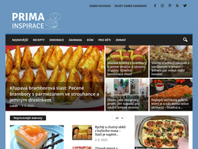'primainspirace.cz' screenshot