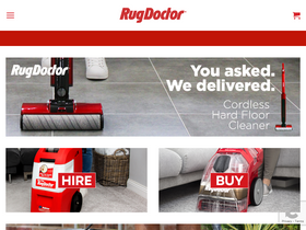 'rugdoctor.co.uk' screenshot