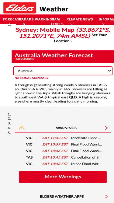 eldersweather.com.au