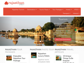 'rajasthandirect.com' screenshot
