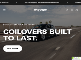 bspokesuspension.com homepage screenshot