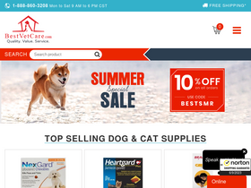 'bestvetcare.com' screenshot