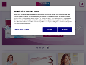 'gamme-microlax.fr' screenshot
