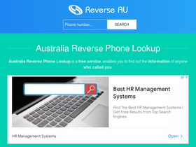 'reverseau.com' screenshot