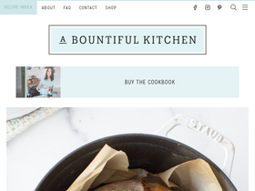 'abountifulkitchen.com' screenshot