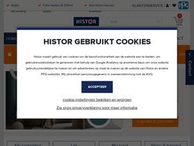 'histor.nl' screenshot