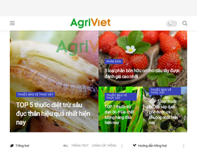 'agriviet.org' screenshot