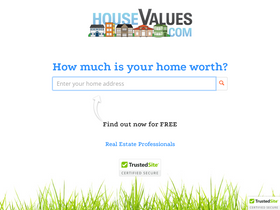 'housevalues.com' screenshot