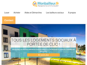 'monbailleur.fr' screenshot