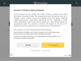 'trusted.de' screenshot