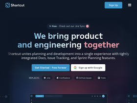 'shortcut.com' screenshot