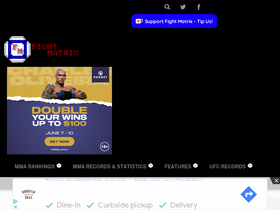 'fightmatrix.com' screenshot