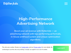 'rollerads.com' screenshot