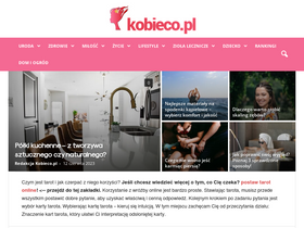 'kobieco.pl' screenshot