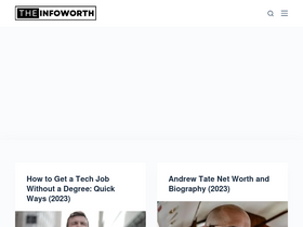'theinfoworth.com' screenshot