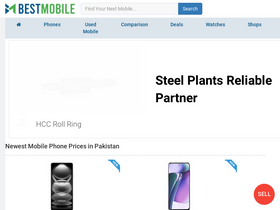 'bestmobile.pk' screenshot