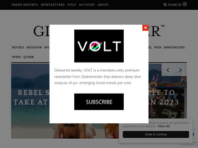 'globetrender.com' screenshot