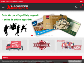 'hangszerdiszkont.hu' screenshot