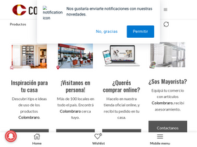 'colombraro.com.ar' screenshot