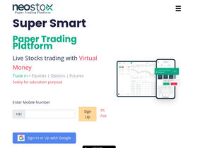 'neostox.com' screenshot